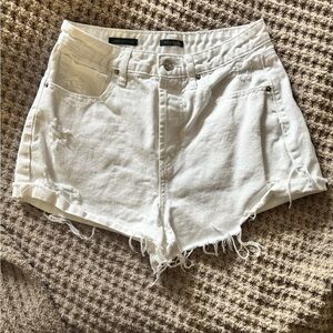 Wild Fable High Rise shorts in white